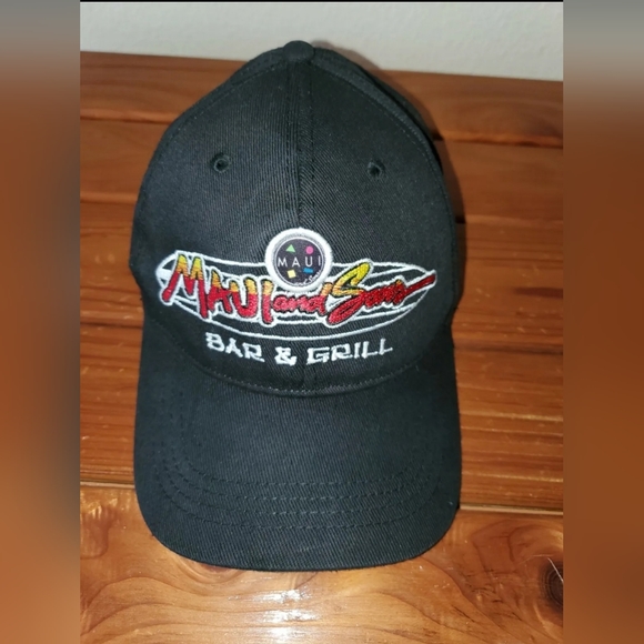 Maui and Sons Other - Maui and Sons Bar & Grill Men's Hat Baseball Cap Black Size L/XL Hollywood Cali